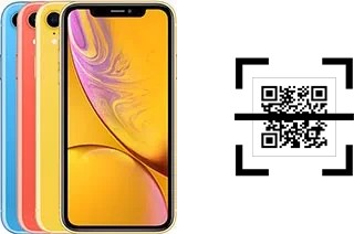 Wie lese ich QR-Codes auf einem Apple iPhone XR?