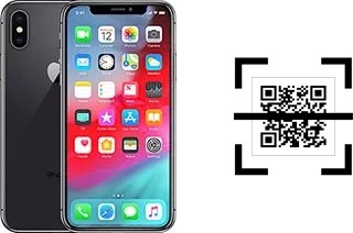 Wie lese ich QR-Codes auf einem Apple iPhone XS?