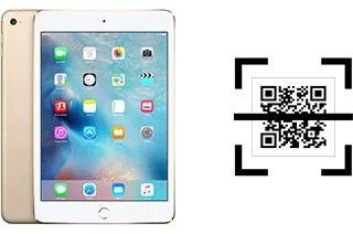 Wie lese ich QR-Codes auf einem Apple iPad mini 4 (2015)?