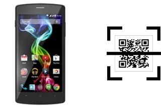 Wie lese ich QR-Codes auf einem Archos 50b Platinum?