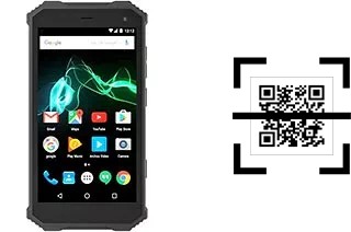 Wie lese ich QR-Codes auf einem Archos Saphir 50X?