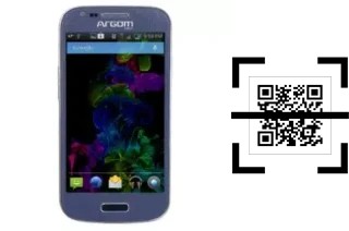 Wie lese ich QR-Codes auf einem Argom E400?