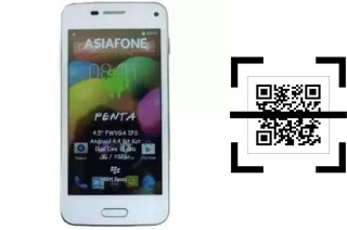 Wie lese ich QR-Codes auf einem Asiafone AF9890?