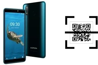 Wie lese ich QR-Codes auf einem Aspera AS6?