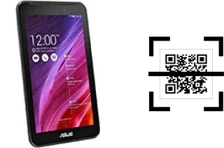 Wie lese ich QR-Codes auf einem Asus Fonepad 7 (2014)?