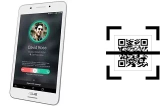 Wie lese ich QR-Codes auf einem Asus Fonepad 7 FE375CL?