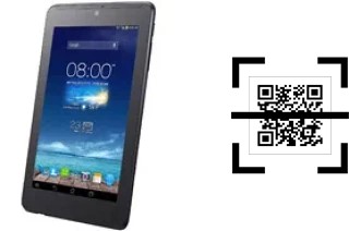 Wie lese ich QR-Codes auf einem Asus Fonepad 7?