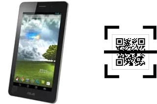 Wie lese ich QR-Codes auf einem Asus Fonepad?