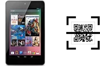 Wie lese ich QR-Codes auf einem Asus Google Nexus 7?