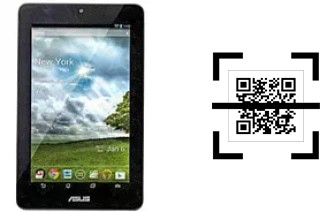 Wie lese ich QR-Codes auf einem Asus Memo Pad ME172V?