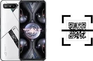 Wie lese ich QR-Codes auf einem Asus ROG Phone 5 Ultimate?