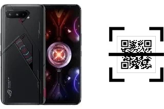 Wie lese ich QR-Codes auf einem Asus ROG Phone 5s Pro?