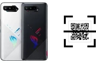 Wie lese ich QR-Codes auf einem Asus ROG Phone 5s?