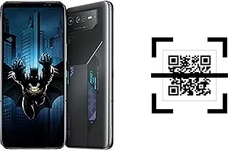 Wie lese ich QR-Codes auf einem Asus ROG Phone 6 Batman Edition?