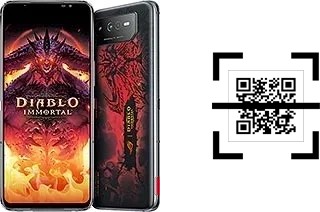 Wie lese ich QR-Codes auf einem Asus ROG Phone 6 Diablo Immortal Edition?