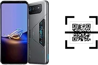 Wie lese ich QR-Codes auf einem Asus ROG Phone 6D Ultimate?