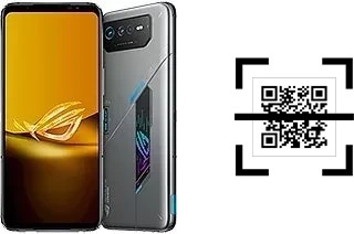 Wie lese ich QR-Codes auf einem Asus ROG Phone 6D?