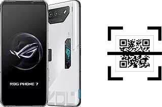 Wie lese ich QR-Codes auf einem Asus ROG Phone 7 Ultimate?