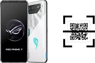 Wie lese ich QR-Codes auf einem Asus ROG Phone 7?