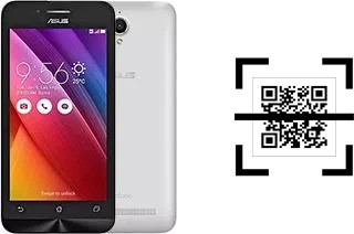 Wie lese ich QR-Codes auf einem Asus Zenfone Go T500?