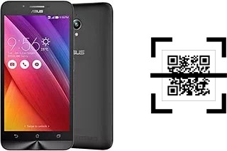 Wie lese ich QR-Codes auf einem Asus Zenfone Go ZC500TG?