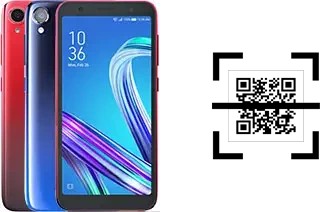 Wie lese ich QR-Codes auf einem Asus ZenFone Live (L2)?