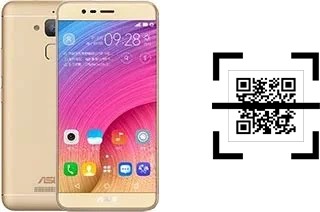 Wie lese ich QR-Codes auf einem Asus Zenfone Pegasus 3s?