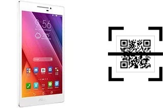 Wie lese ich QR-Codes auf einem Asus Zenpad 7.0 Z370CG?