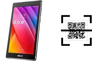 Wie lese ich QR-Codes auf einem Asus Zenpad C 7.0 Z170MG?