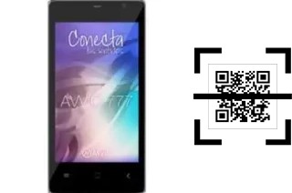 Wie lese ich QR-Codes auf einem Avvio 777?