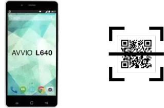 Wie lese ich QR-Codes auf einem Avvio L640?