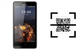 Wie lese ich QR-Codes auf einem Azumi KL50?