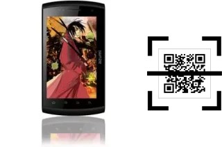 Wie lese ich QR-Codes auf einem Azumi Mega Taicho?