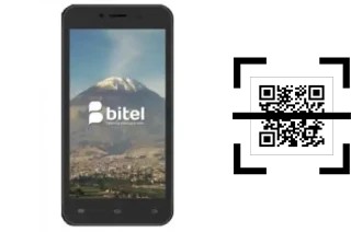 Wie lese ich QR-Codes auf einem Bitel B8604?