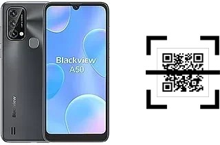 Wie lese ich QR-Codes auf einem Blackview A50?