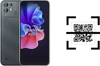 Wie lese ich QR-Codes auf einem Blackview A55 Pro?