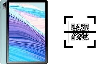 Wie lese ich QR-Codes auf einem Blackview Oscal Pad 18?