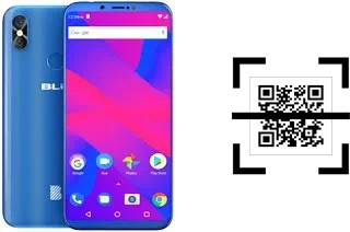 Wie lese ich QR-Codes auf einem BLU Studio Mega (2018)?