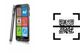 Wie lese ich QR-Codes auf einem Brondi AMICO SMARTPHONE S NERO?