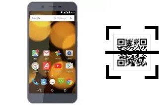 Wie lese ich QR-Codes auf einem Bush Spira B4 5?