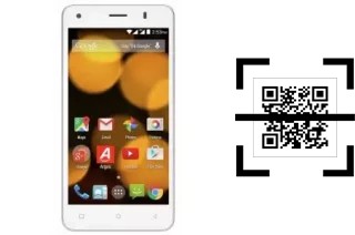 Wie lese ich QR-Codes auf einem Bush Spira D4 5?