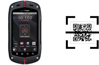 Wie lese ich QR-Codes auf einem Casio G'zOne Commando?