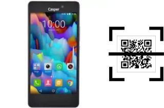 Wie lese ich QR-Codes auf einem Casper Via E1C?