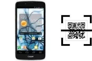 Wie lese ich QR-Codes auf einem Casper Via V4?