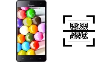 Wie lese ich QR-Codes auf einem Casper VIA V8?