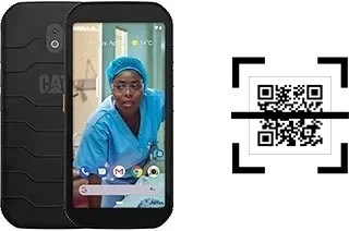 Wie lese ich QR-Codes auf einem Cat S42 H+?