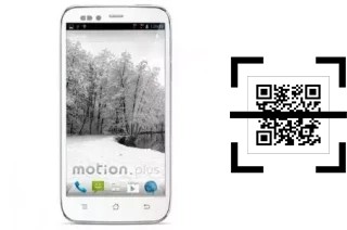 Wie lese ich QR-Codes auf einem CCE Motion Plus SK504?