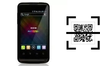 Wie lese ich QR-Codes auf einem CCE SK351?