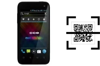 Wie lese ich QR-Codes auf einem CCE SK402?