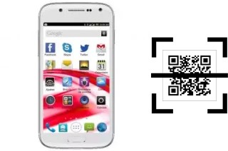 Wie lese ich QR-Codes auf einem CellAllure CAPHG22-01?